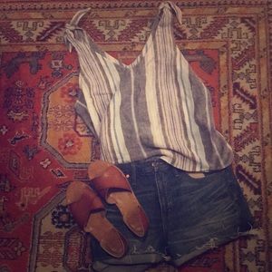 Madewell high rise denim cutoffs